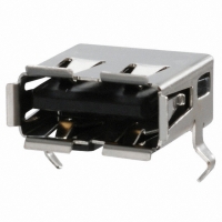 AU-Y1006-2-R CONN USB 2.0 R/A FMAL TYPE-A SMD