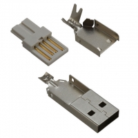 A-USBPA-2-R CONN PLUG USB A-MALE SOLDER