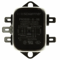 FN2020-6-06 FILTER 1-PHASE GENERAL EMI 6A