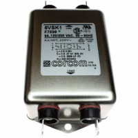 6VSK1 FILTER POWER LINE RFI .250 6A