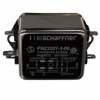 FN2320Y-3-06 FILTER 1-PHASE PERFORM EMI 3A