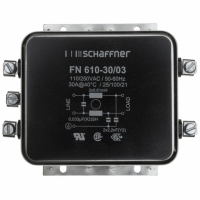 FN610-30-03 FILTER 1-PHASE GENERAL EMI 30A