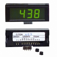 DK432 LCD DPM +5V 2V 3.5 DIGIT -GREEN