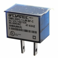 DMS-20PC-1-LM-BF-C DPM LED 120VAC PLUG-IN 3DIG BLUE
