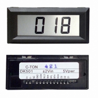 DK502 LCD DPM +5V 20V 3.5 DIGIT