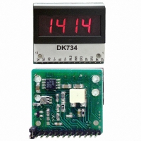 DK725 DPM LCD 9V PWR 2V NEG RED MINI
