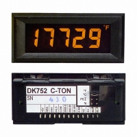 DK752 LCD DPM +5V 2V 4.5 DIGIT -AMBER