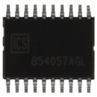 ICS854057AGLF IC CLK MUX HS DIFF LVDS 20-TSSOP