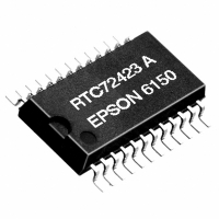 RTC-72423A:3:ROHS IC REAL TIME CLOCK 24-SOP