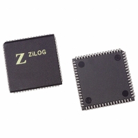Z8018006VSC IC 6MHZ Z180 CMOS ENH MPU 68PLCC