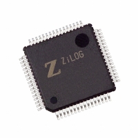 Z8F3202AR020EC00TR IC ENCORE MCU FLASH 32K 64LQFP