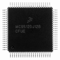 MC9S12DJ128CFUE IC MCU 128K FLASH 2K EE 80-QFP