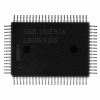 S80L186EB16 IC MPU 16-BIT 3V 16MHZ 80-MQFP