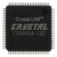 CS8900A-CQZ IC LAN ETHERNET CTLR 5V 100LQFP