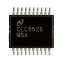 CLC5526MSA/NOPB IC VARIABLE GAIN AMP DGTL 20SSOP