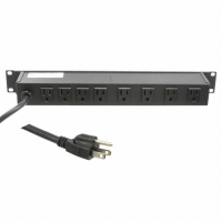 POS-194-S POWER OUTLET STRIP 15A 8 REAR
