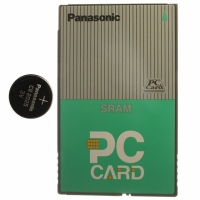 BN-256HSRC PC CARD SRAM 256 KB W/ATTRIB MEM