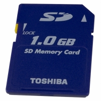 SD-M01GLF MEMORY CARD 1GB SECURE DIGITAL