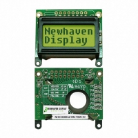 NHD-0208AZ-RN-YBW-3V LCD MOD CHAR 2X8 Y/G REFL