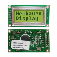 NHD-0208BZ-RN-YBW LCD MOD CHAR 2X8 Y/G REFLECT