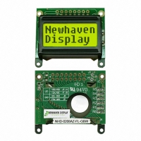 NHD-0208AZ-FL-GBW LCD MOD CHAR 2X8 Y/G TRANSFL