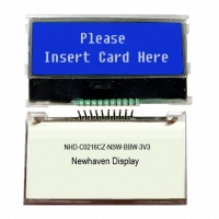 NHD-C0216CZ-NSW-BBW-3V3 LCD COG CHAR 2X16 BLU TRANSM