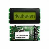 NHD-0108BZ-RN-YBW LCD MOD CHAR 1X8 Y/G REFL