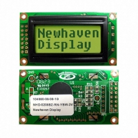 NHD-0208BZ-RN-YBW-3V LCD MOD CHAR 2X8 REFL