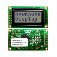 NHD-0208BZ-RN-GBW LCD MOD CHAR 2X8 GRAY REFLECT