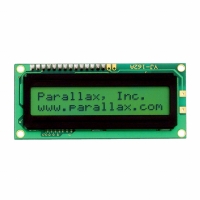 27977 LCD MODULE 16X2 BASIC STAMP