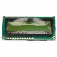 LK162-12 LCD ALPHA/NUM DISPL 16X2 Y/G BK