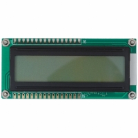 LK162-12-GW LCD ALPHA/NUM DISPL 16X2 COL/BLU