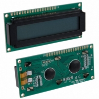 LCR-U01602DSF/AWH LCD MODULE 16X2 CHAR TRNSFL STN