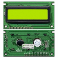 NHD-0216BZ-FL-GBW LCD MOD CHAR 2X16 Y/G TRANSFL