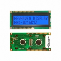 NHD-0216K1Z-FSB-FBW-L LCD MOD CHAR 2X16 BLUE TRANSFL