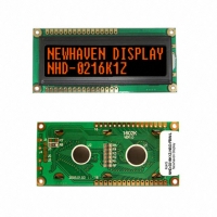 NHD-0216K1Z-NSO-FBW-L LCD MOD CHAR 2X16 ORN TRANSM