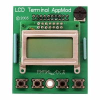 29121 MODULE APP: LCD TERMINAL 2X8