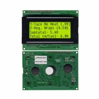NHD-0416BZ-FL-GBW LCD MOD CHAR 4X16 Y/G TRANSFL