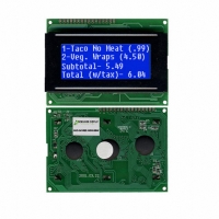 NHD-0416BZ-NSW-BBW LCD MOD CHAR 4X16 WHITE TRANSM