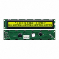 NHD-0240AZ-FL-YBW LCD MOD CHAR 2X40 Y/G TRANSFL