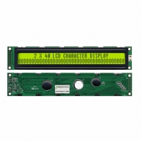 NHD-0240AZ-FL-GBW LCD MOD CHAR 2X40 Y/G TRANSFL