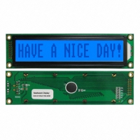 NHD-0116GZ-FSB-GBW LCD MOD CHAR 1X16 BLUE TRANSFL