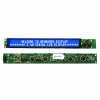 NHD-0240BZ-NSW-BTW-P LCD MOD SER CHAR 2X40 WH TRANSM
