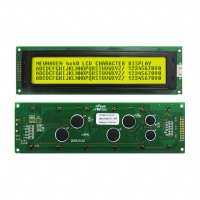 NHD-0440AZ-FL-YBW LCD MOD CHAR 4X40 Y/G TRANSFL