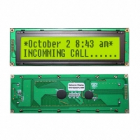 NHD-0220JZ-FL-GBW LCD MOD CHAR 2X20 Y/G TRANSFL