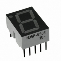 HDSP-5503-GH000 LED 7-SEG 14.2MM CC HE RED RHD