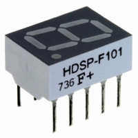 HDSP-F101-EF000 DISPLAY 7SEG ALGAAS CA