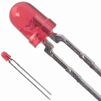 HLMP-1321 LED 3MM 626NM HE RED TINT