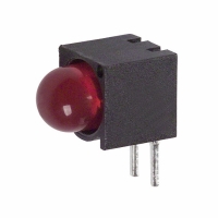 550-0405F LED 5MM RT ANGLE RED PC MNT