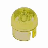 4347 LENS FOR T1 3/4 LED YELLOW DOME
